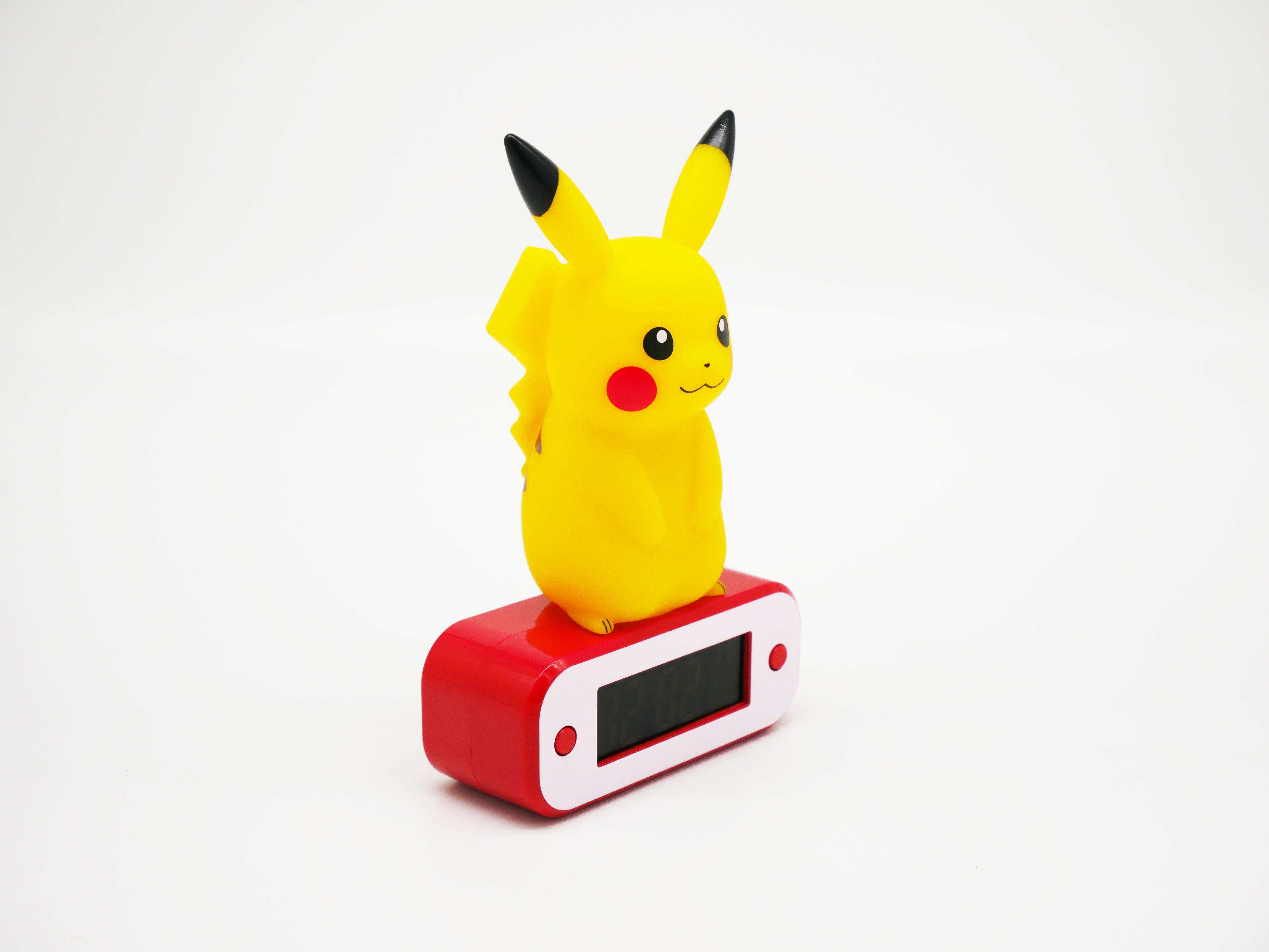 Pikachu Pokémon Light-Up Alarm Clock