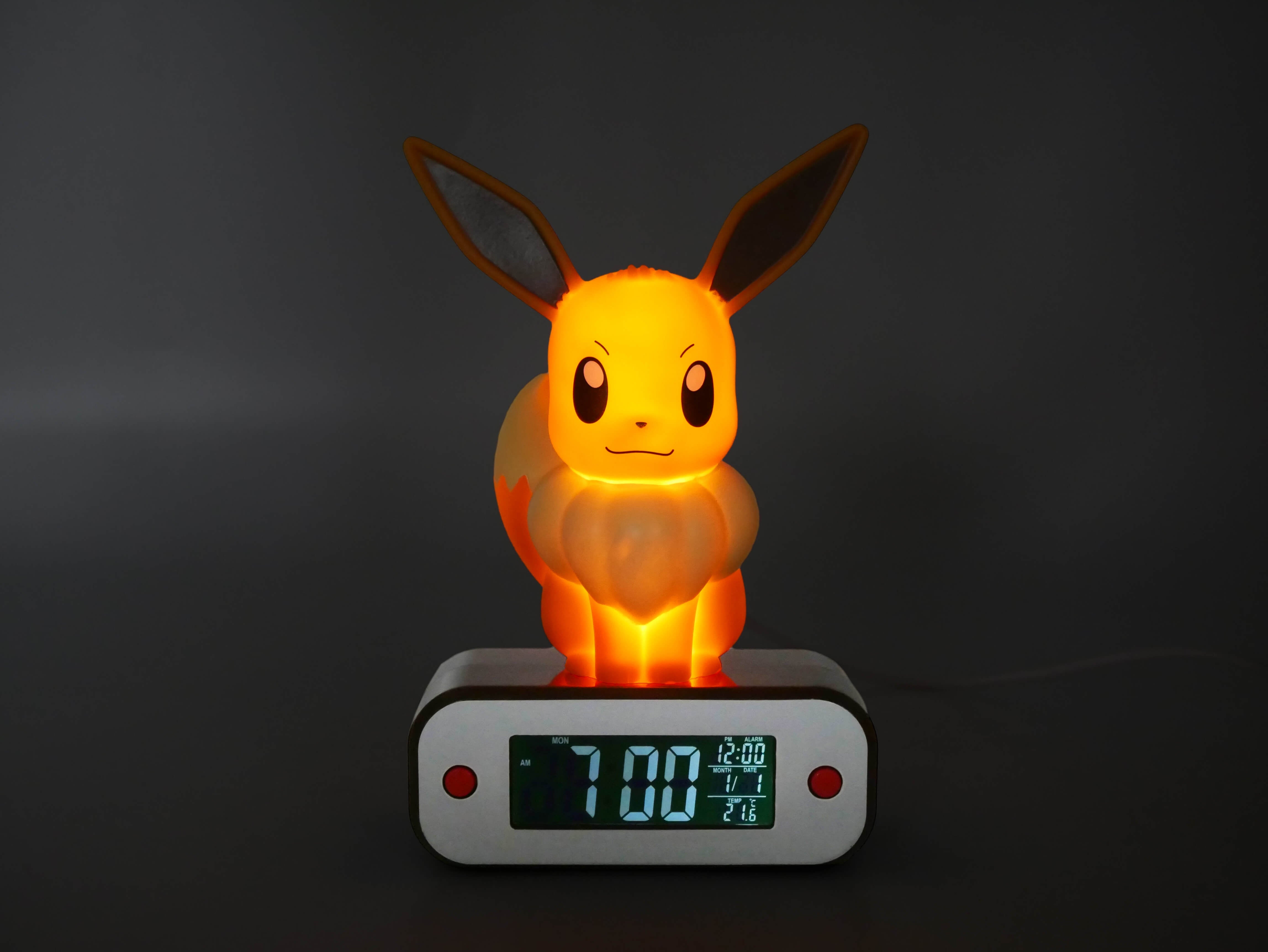 Pokémon Eevee 3D Light-Up Alarm Clock