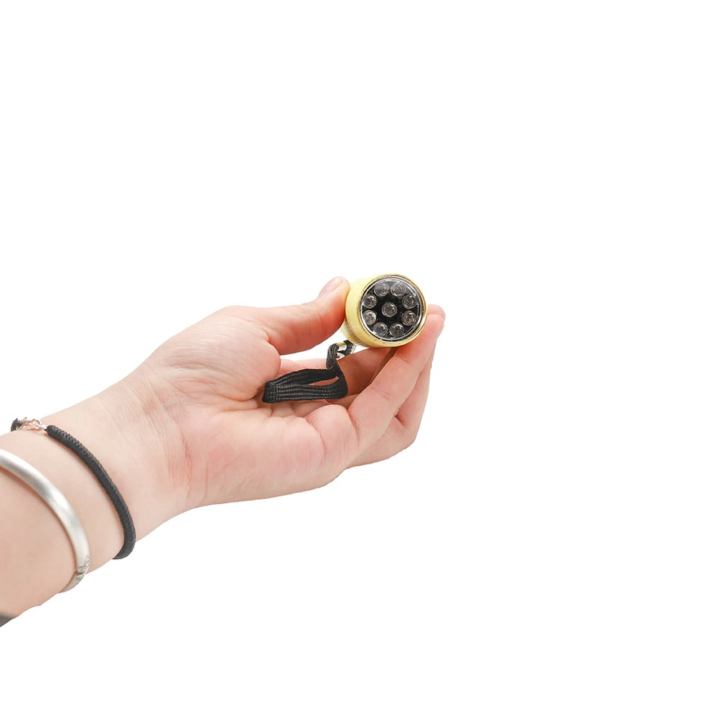 9 LED UV Flashlight – Curing Tool for Resin & Jewelry DIY