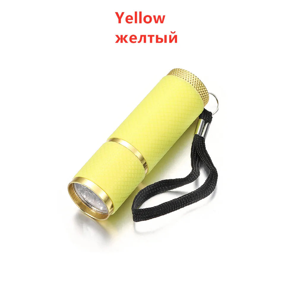 9 LED UV Flashlight – Curing Tool for Resin & Jewelry DIY