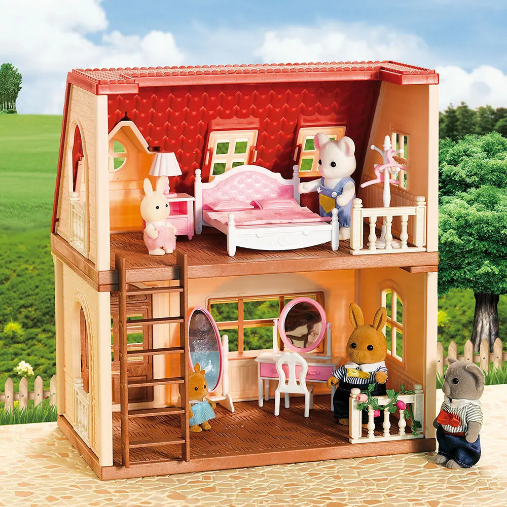 Forest Family Villa Dollhouse Playset