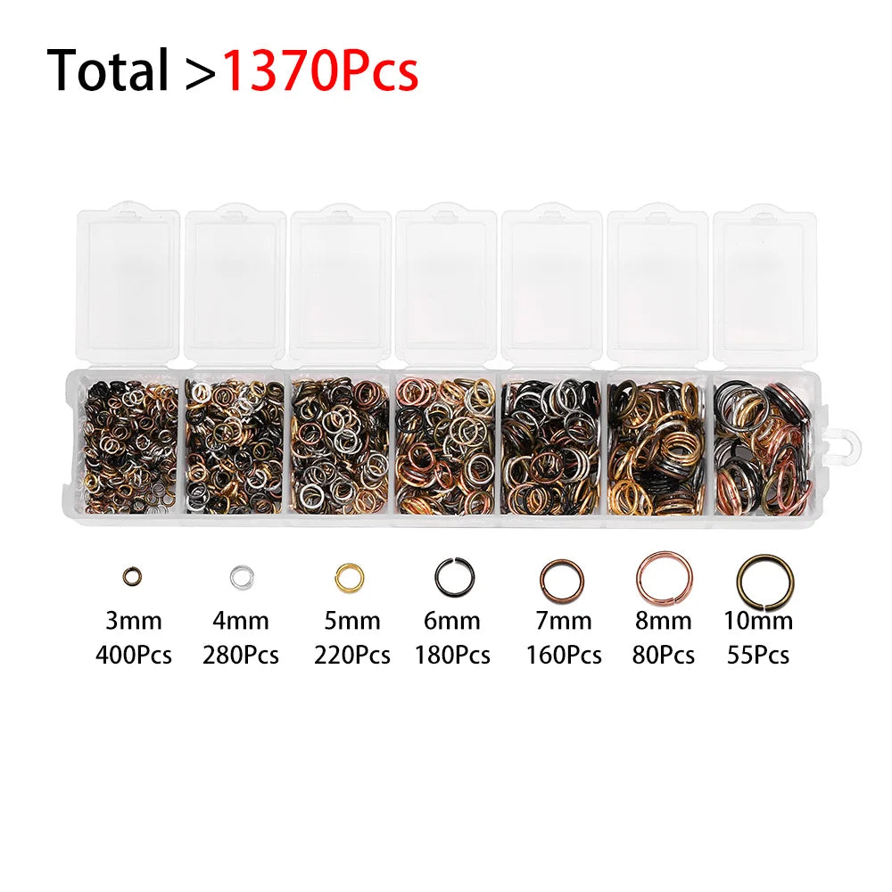 Alloy Jewelry Findings Kit – DIY Repair & Making Set