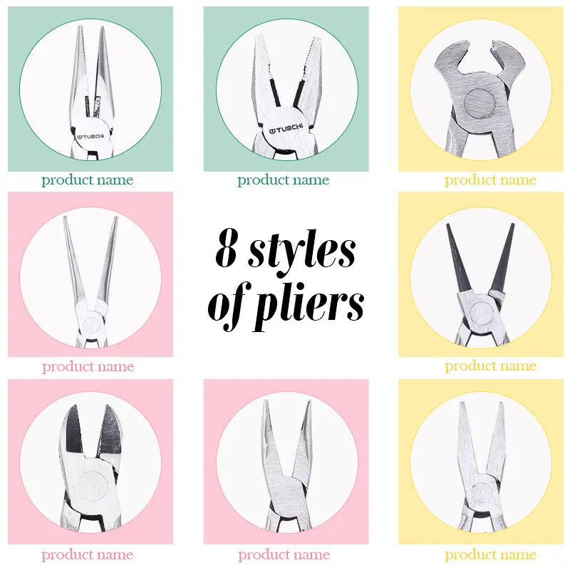 Jewelry Making Pliers Set with Cutter