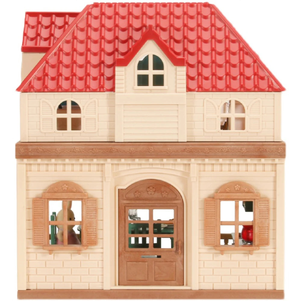 Forest Family Villa Dollhouse Playset