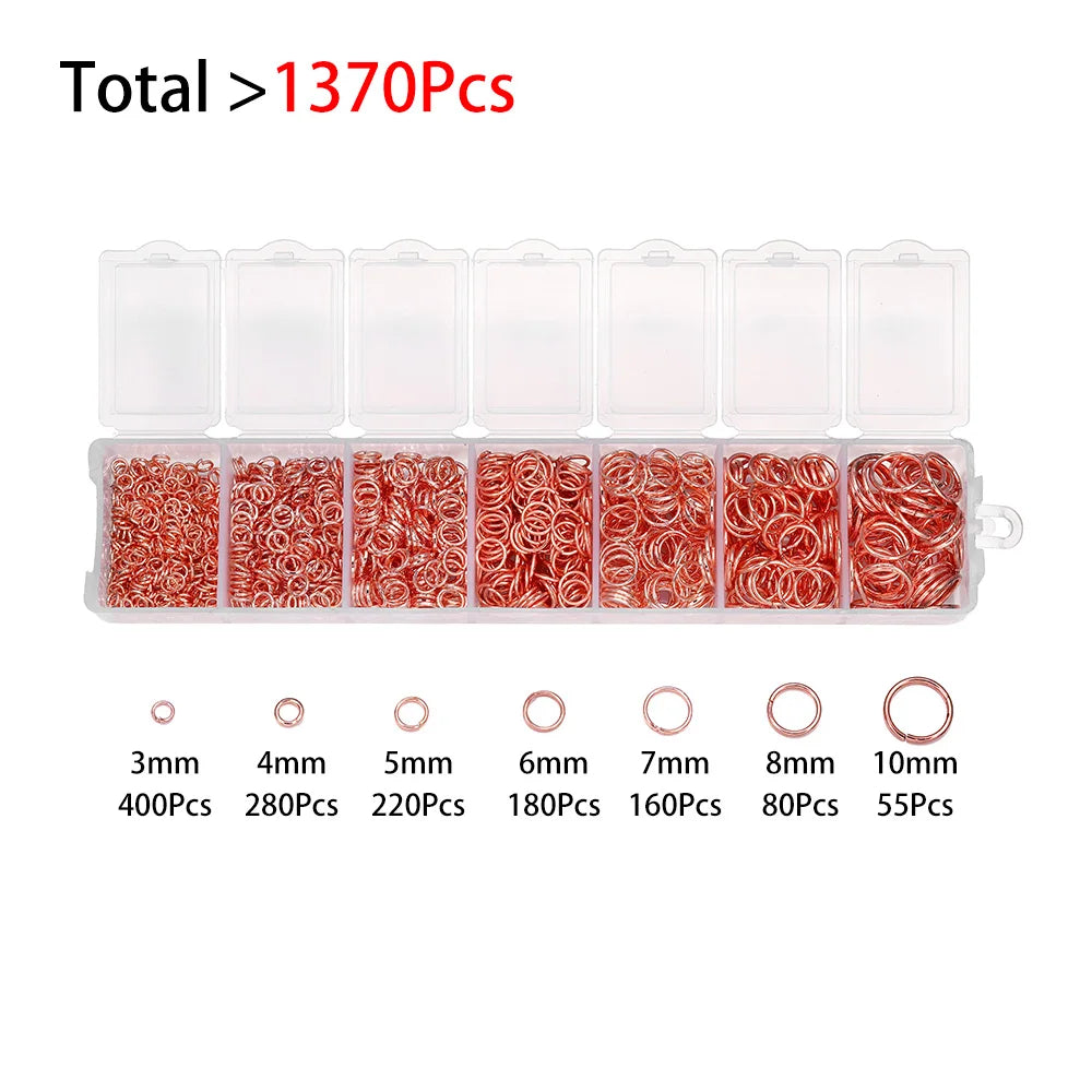 Alloy Jewelry Findings Kit – DIY Repair & Making Set