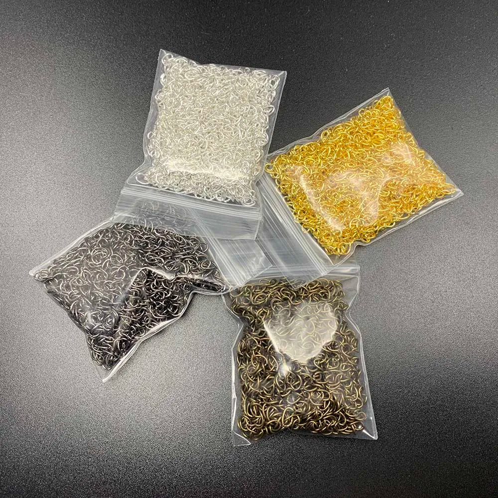 50–100pcs Necklace Extension Chains for DIY Jewelry