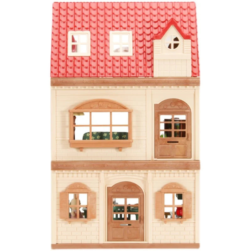 Forest Family Villa Dollhouse Playset