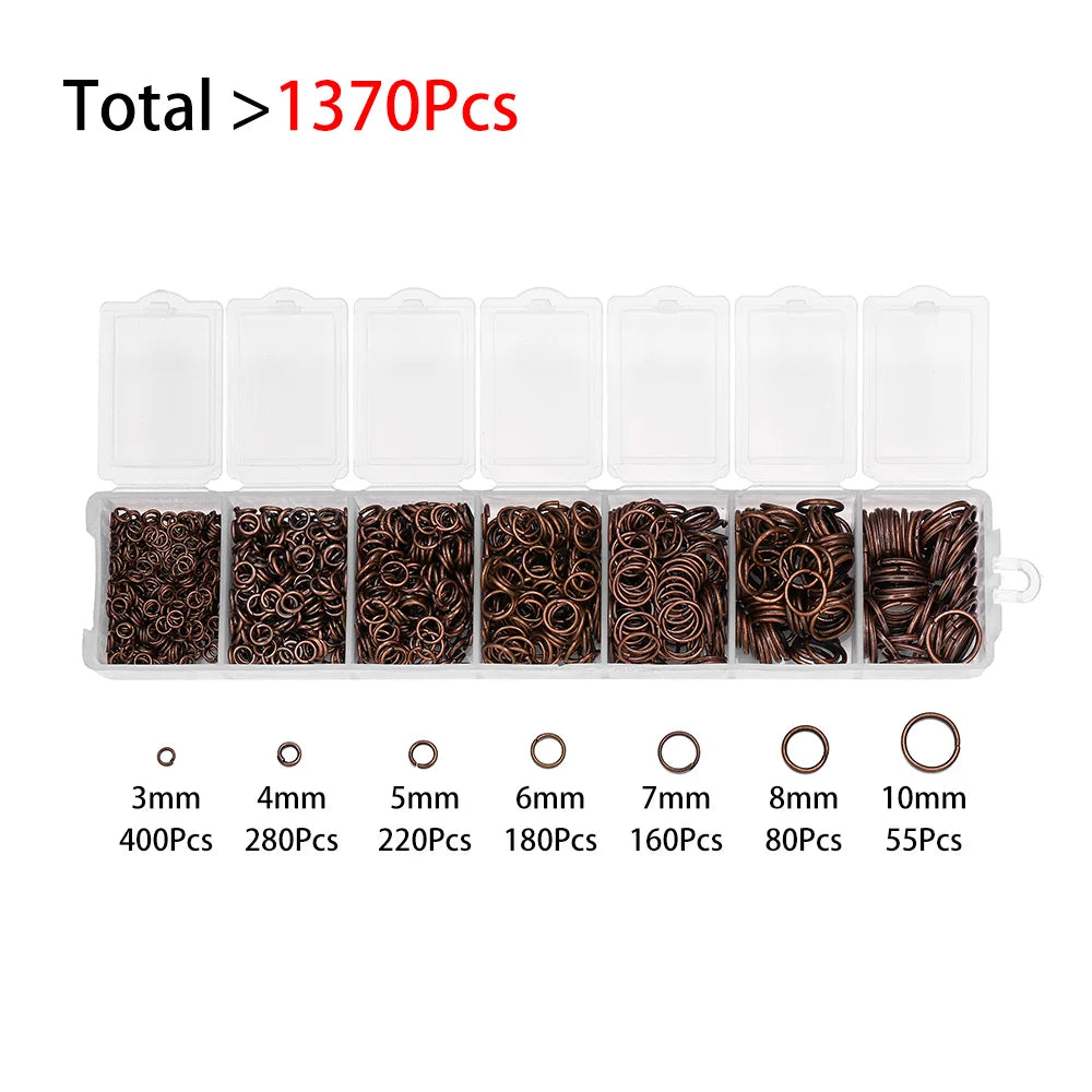 Alloy Jewelry Findings Kit – DIY Repair & Making Set