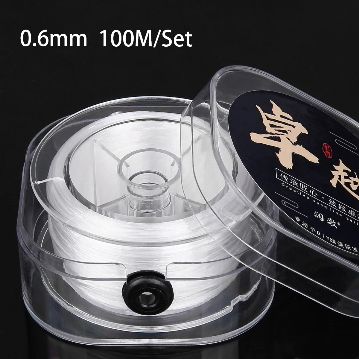 100M Elastic Beading Cord – 0.8mm Stretch String for Jewelry DIY