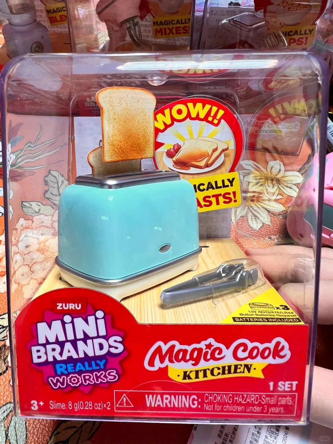 ZURU Mini Brands Magic Cook Kitchen Series Blind Box Toy Set