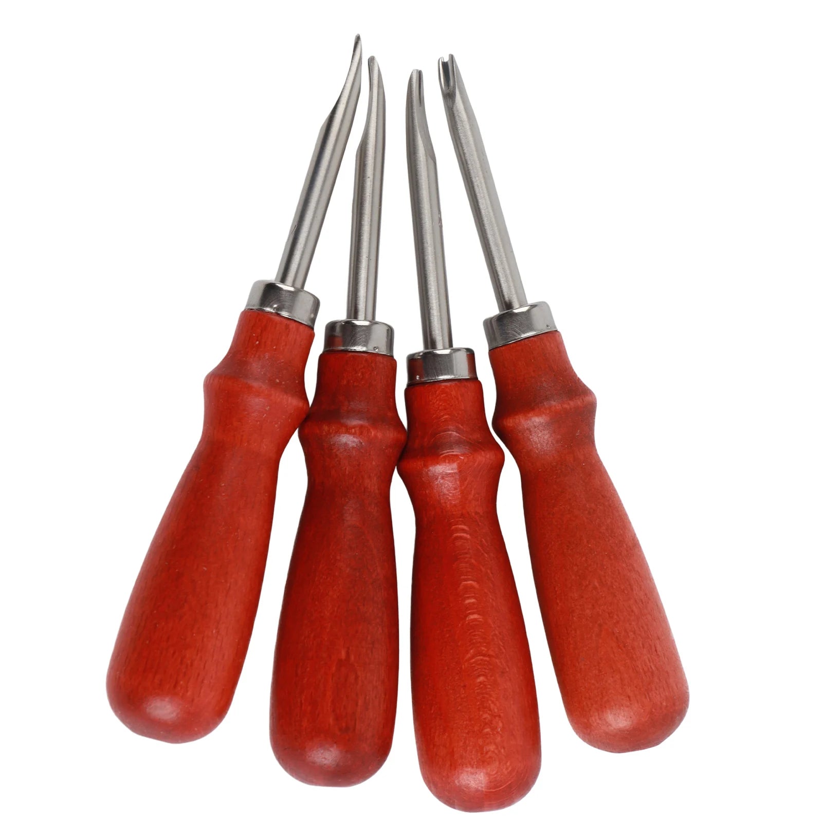 4PCS Leather Edge Beveling Tool Kit