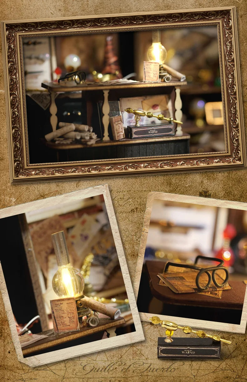 Magic Shop DIY Miniature Wooden Dollhouse Kit