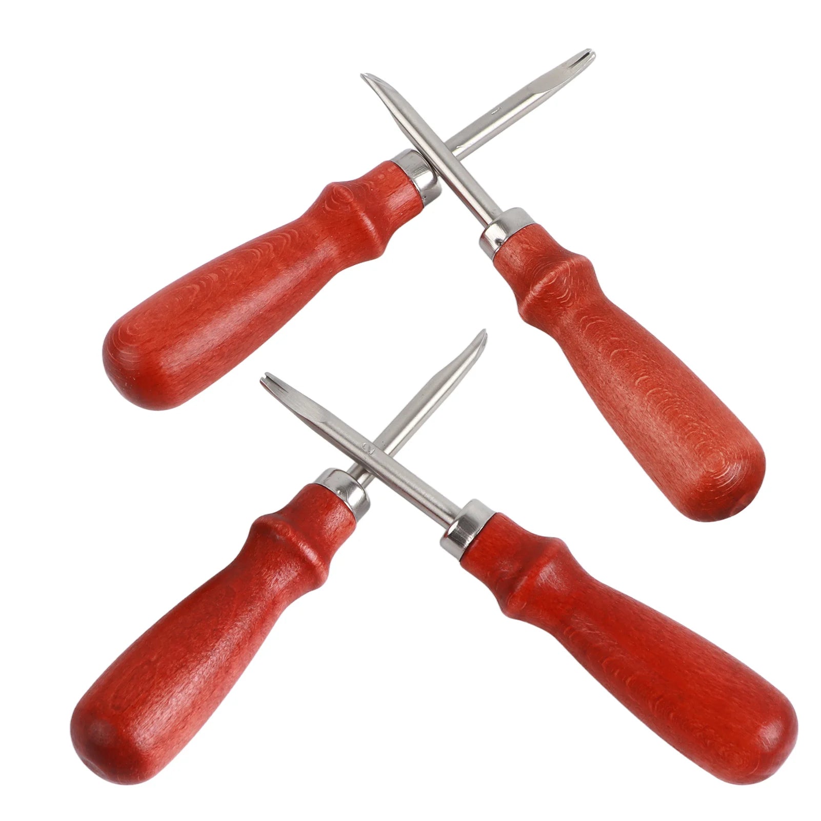 4PCS Leather Edge Beveling Tool Kit