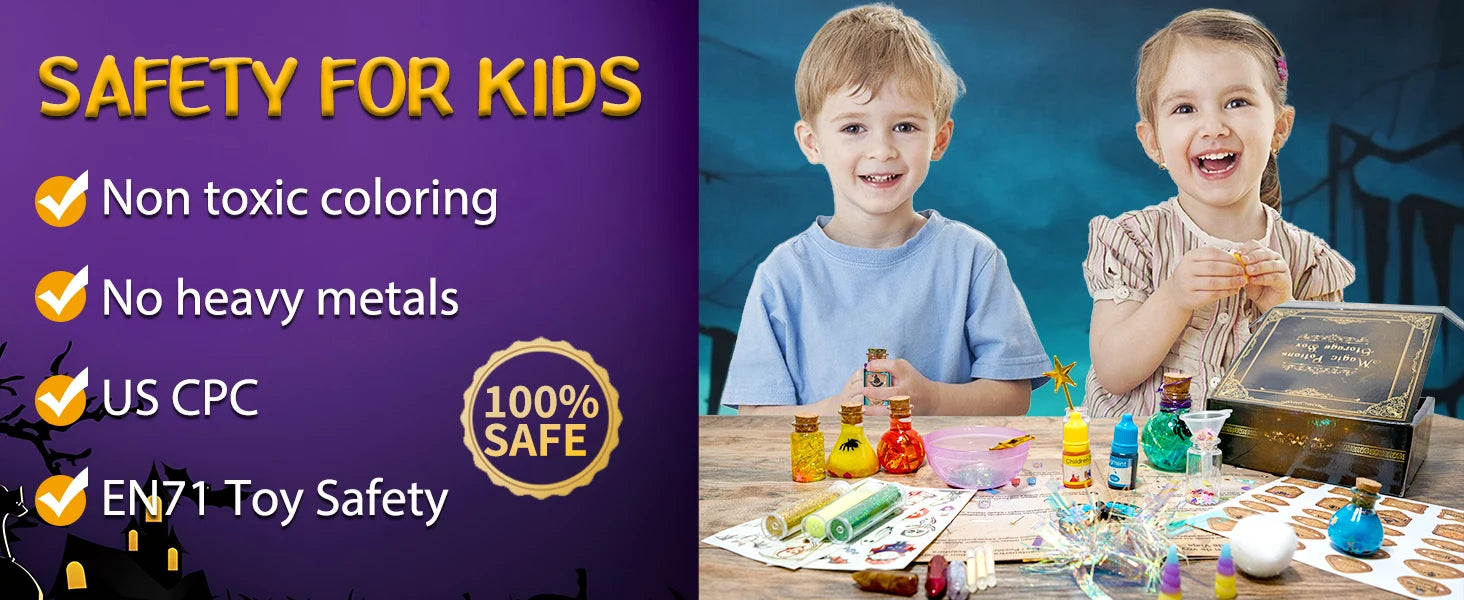 DIY Fairy Potion Kit – Magical Color-Changing Science Craft for Kids