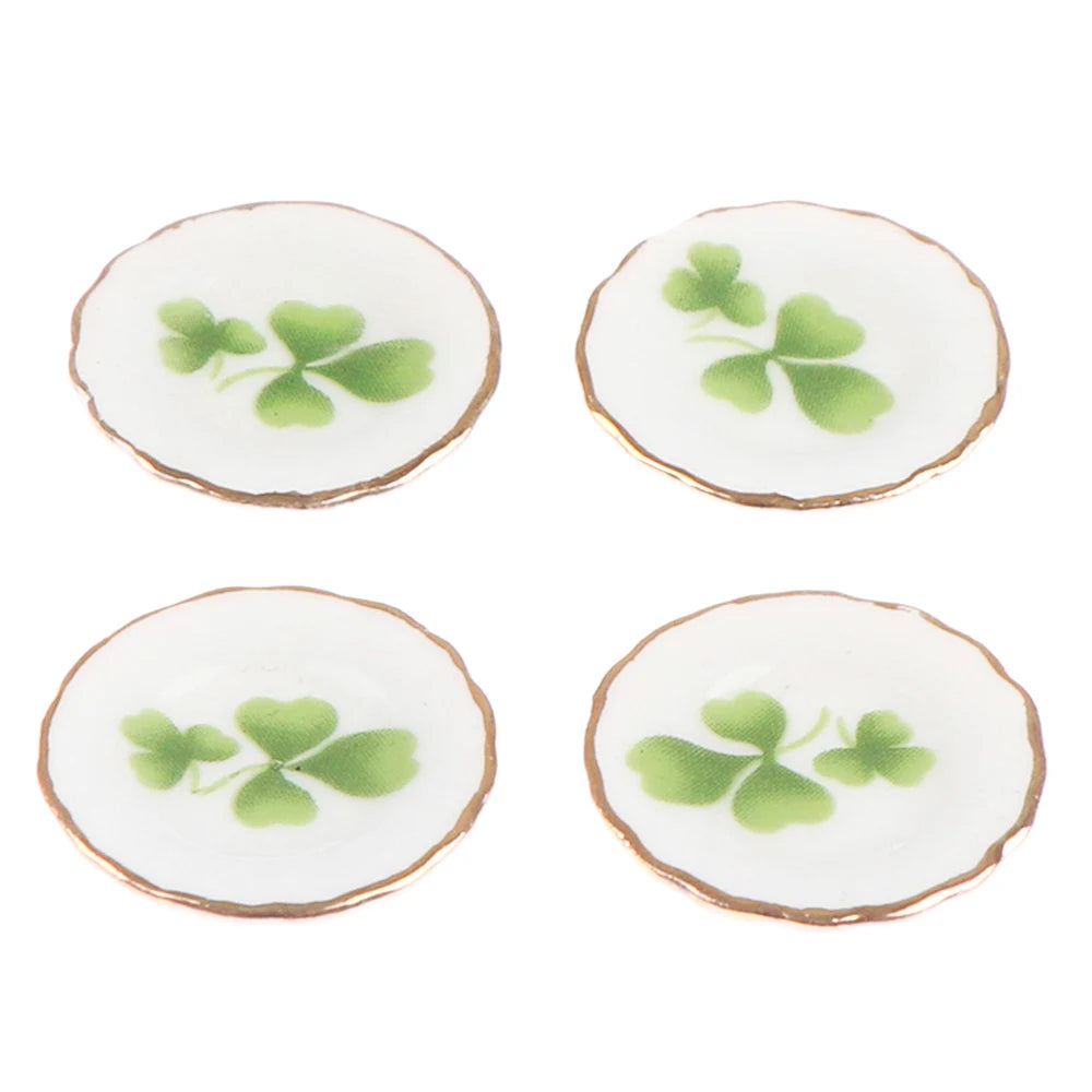 15pcs Mini Porcelain Tea Set – Dollhouse Tableware