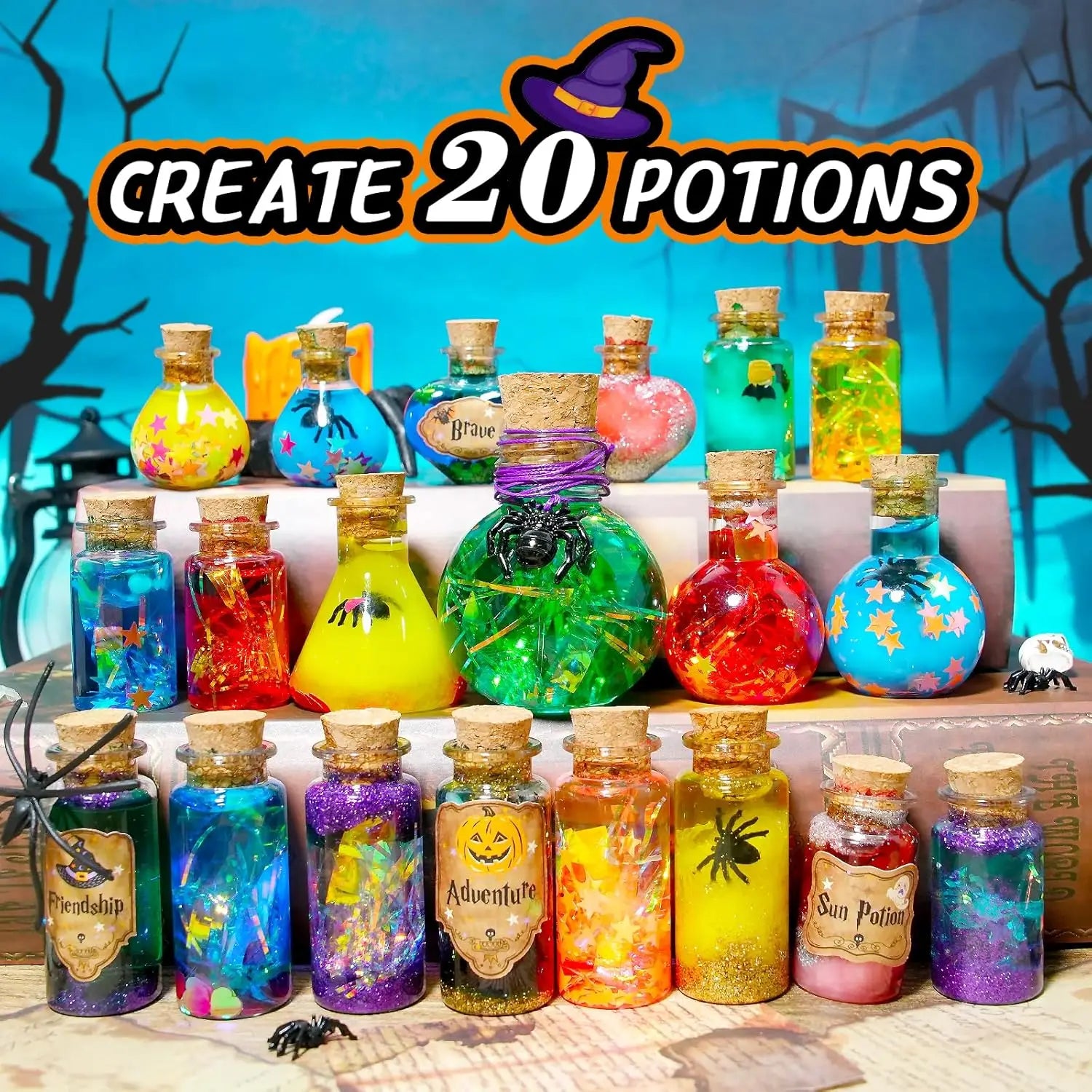 DIY Fairy & Witches' Magical Potions Kit