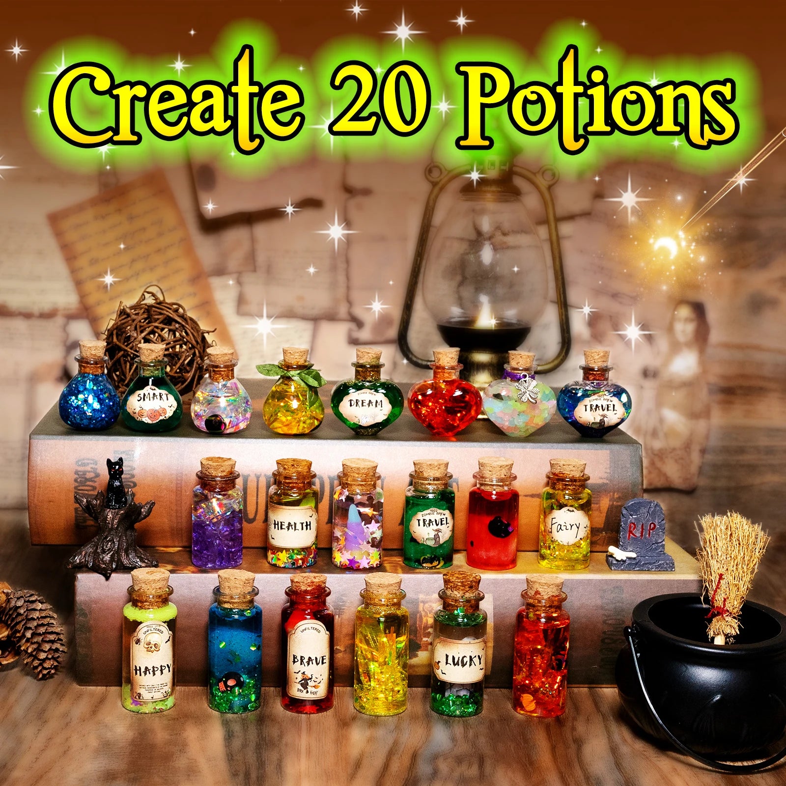 DIY Fairy Potion Kit – Magical Color-Changing Science Craft for Kids