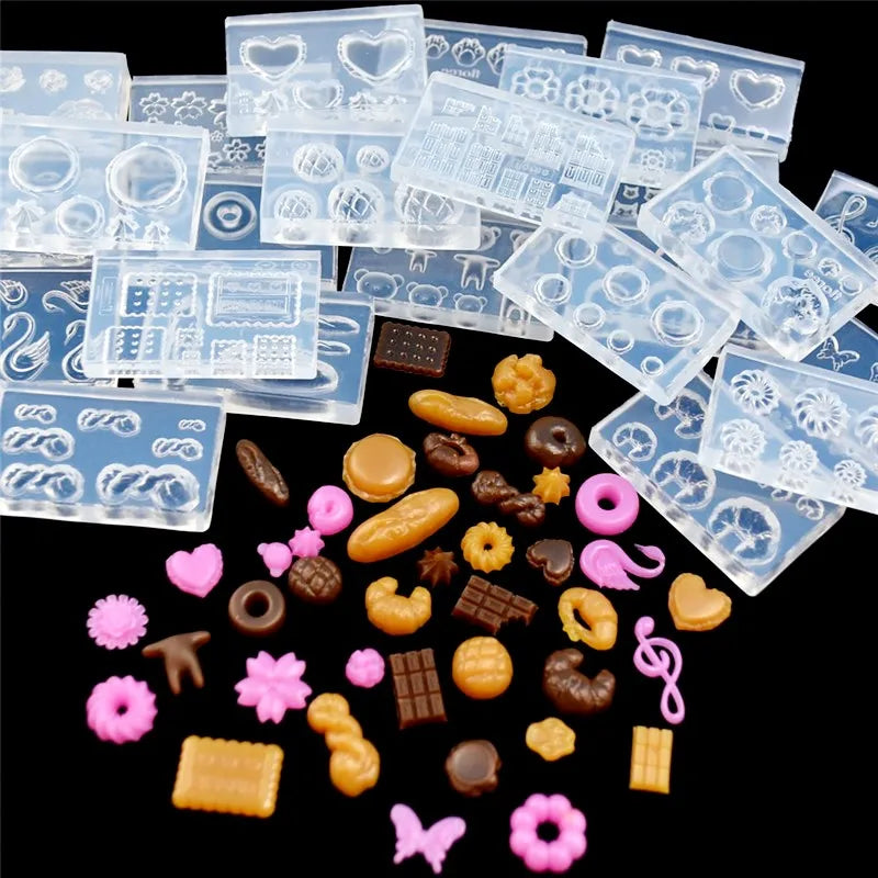 SNASAN Mini Silicone Mold – DIY Resin & Craft Tool