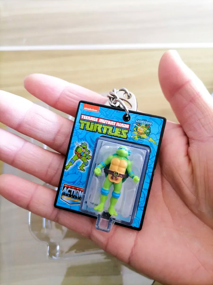 Mini TMNT Figures – Classic Leonardo, Donatello, Raphael Set