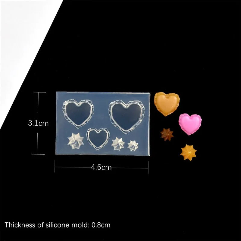 SNASAN Mini Silicone Mold – DIY Resin & Craft Tool