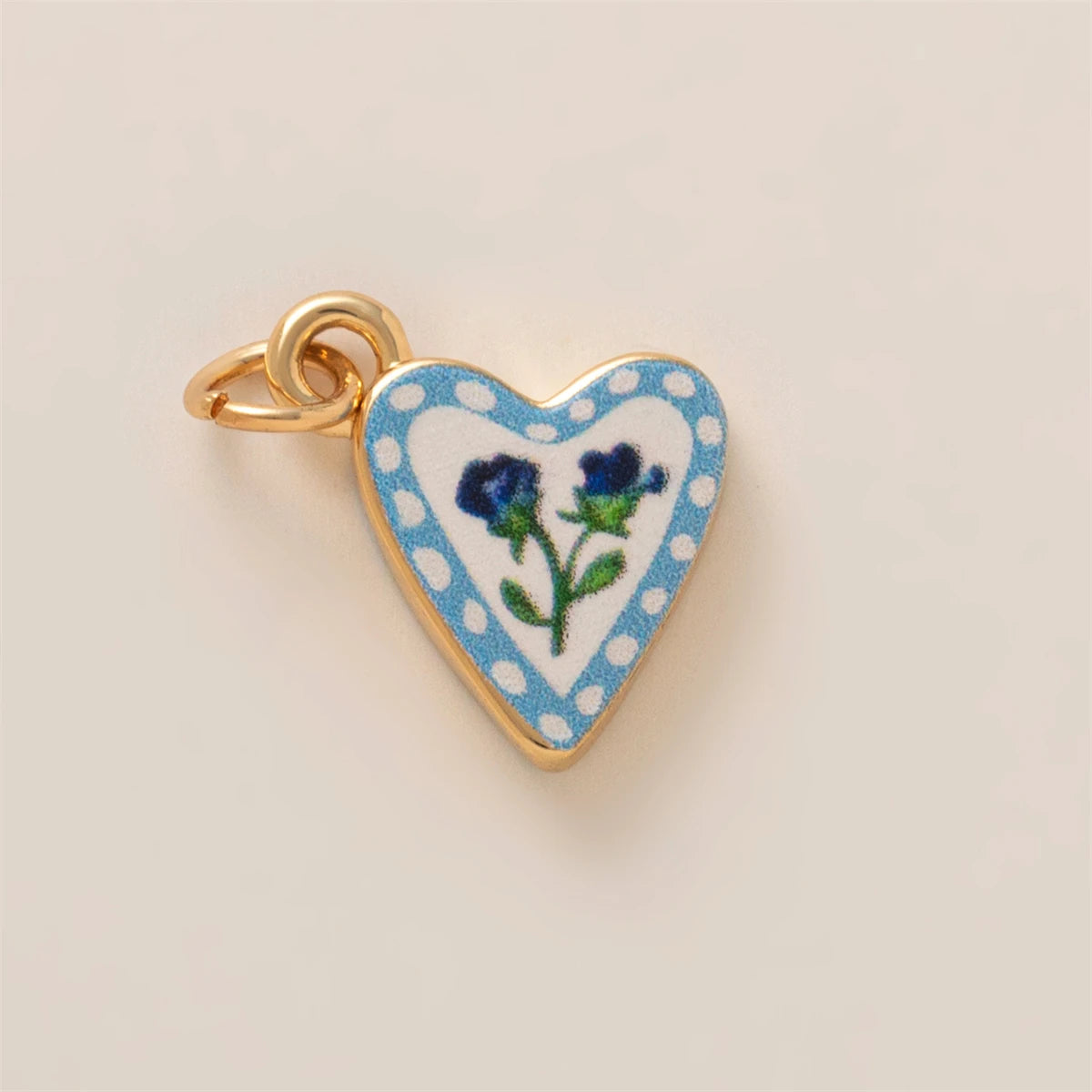 Butterfly & Flower DIY Pendants – Gold-Plated Charms