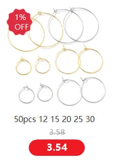 5m Stainless Steel Necklace Chains for DIY Jewelry