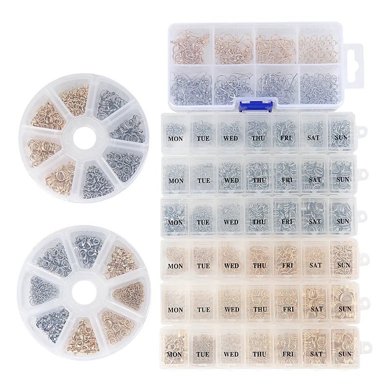 Jewelry Making Kit – Stainless Steel Findings Set in Box