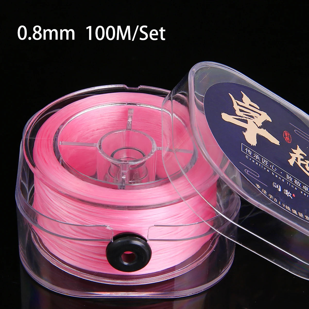 100M Elastic Beading Cord – 0.8mm Stretch String for Jewelry DIY