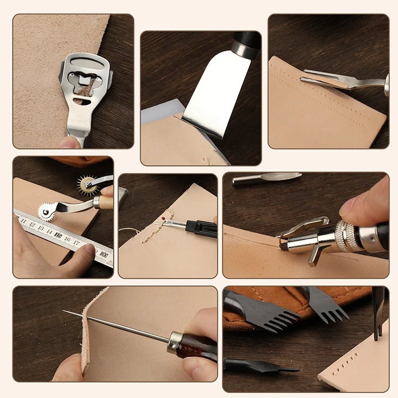 KRABALL Professional Leather Craft Tool Kit