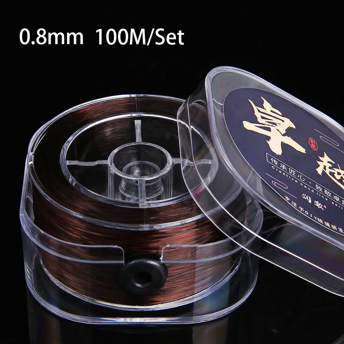 100M Elastic Beading Cord – 0.8mm Stretch String for Jewelry DIY