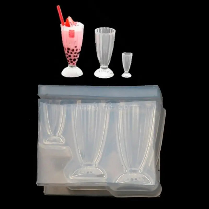 3D Mini Drink Bottle & Cup Resin Mold