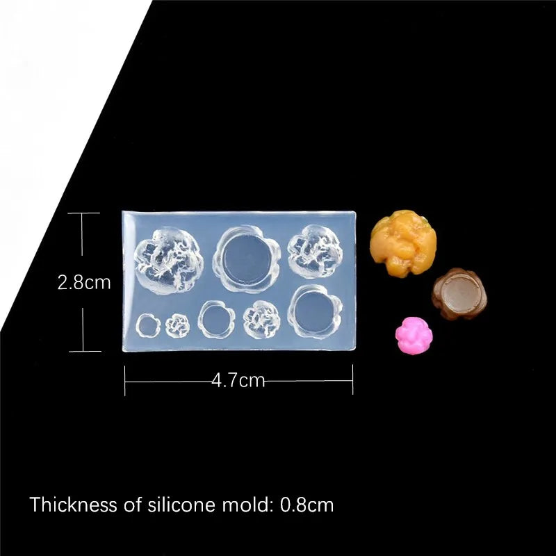 SNASAN Mini Silicone Mold – DIY Resin & Craft Tool