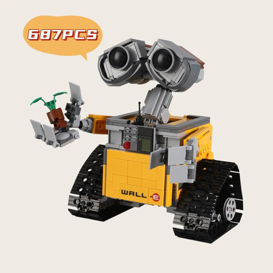 687PCS Robot Building Set – Compatible Movie Series DIY Model