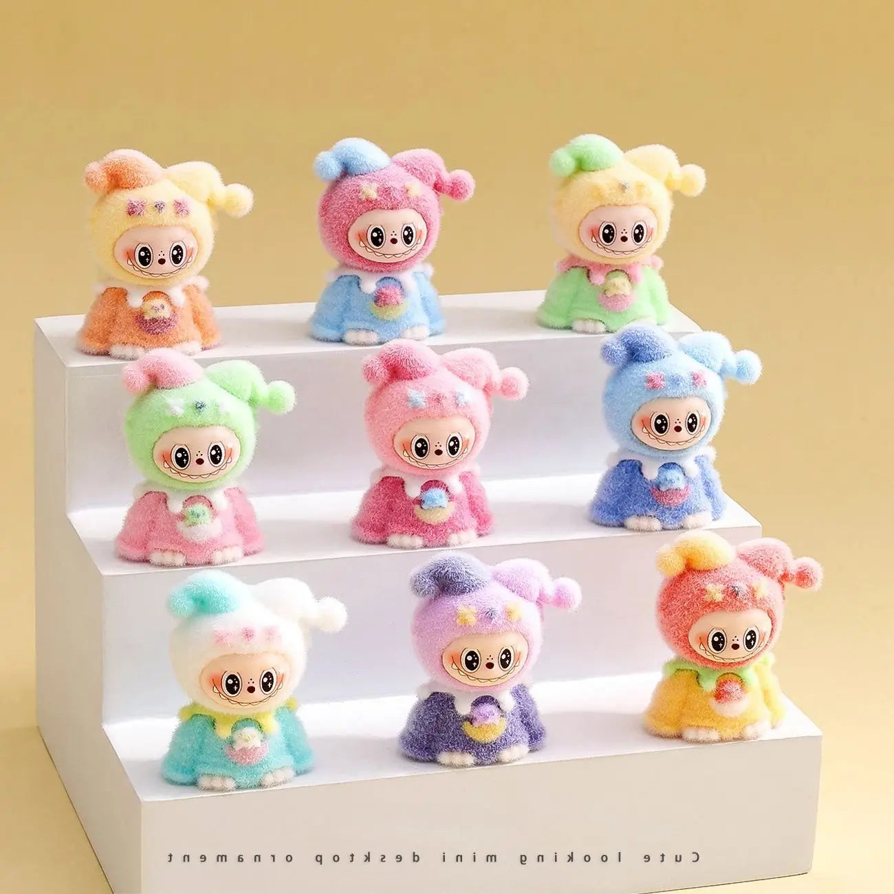 Cute Bunny Mini Figures – Anime Ornaments & Blind Box Dolls