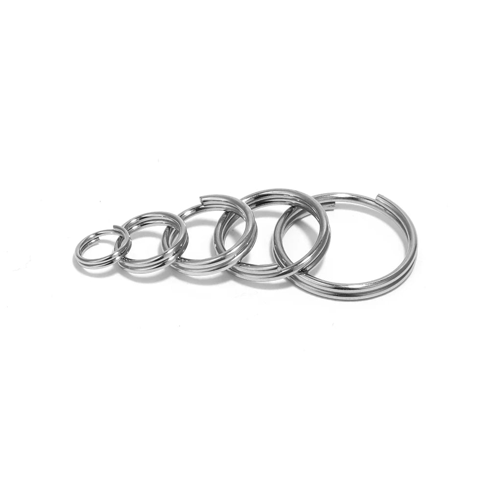 100Pcs Stainless Steel Jump Rings for DIY Jewelry