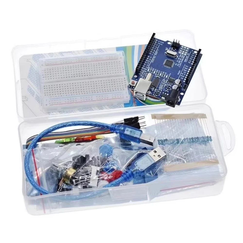 400 Tie-Point Breadboard Starter Kit – Arduino DIY Set