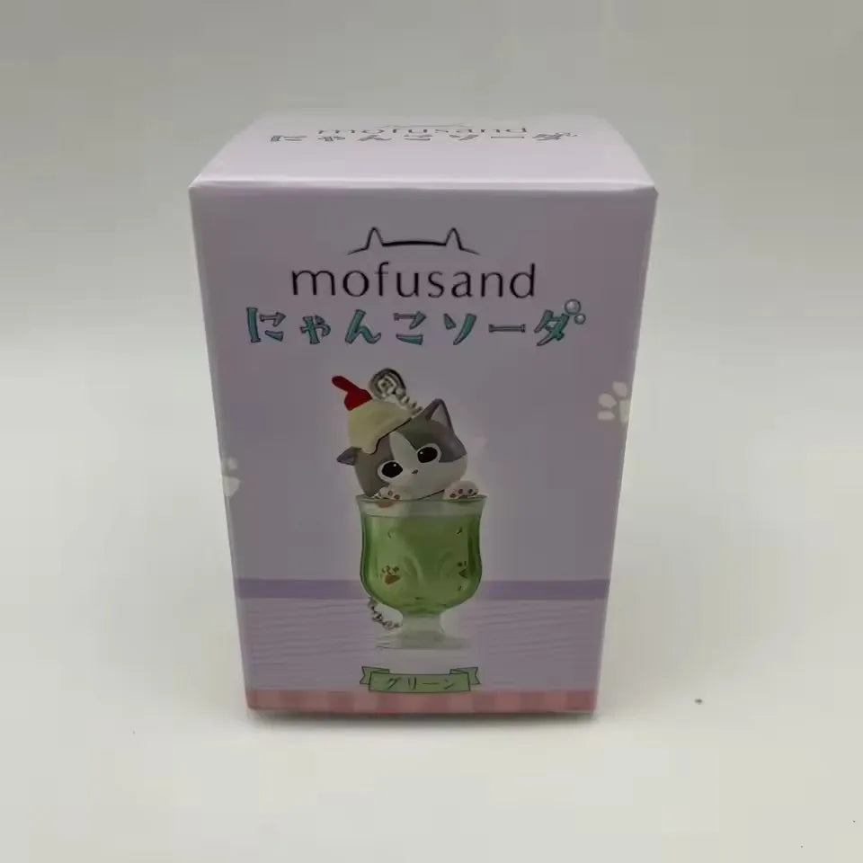 Mofusand Cat Pudding & Cold Drink Blind Box Mini Figure