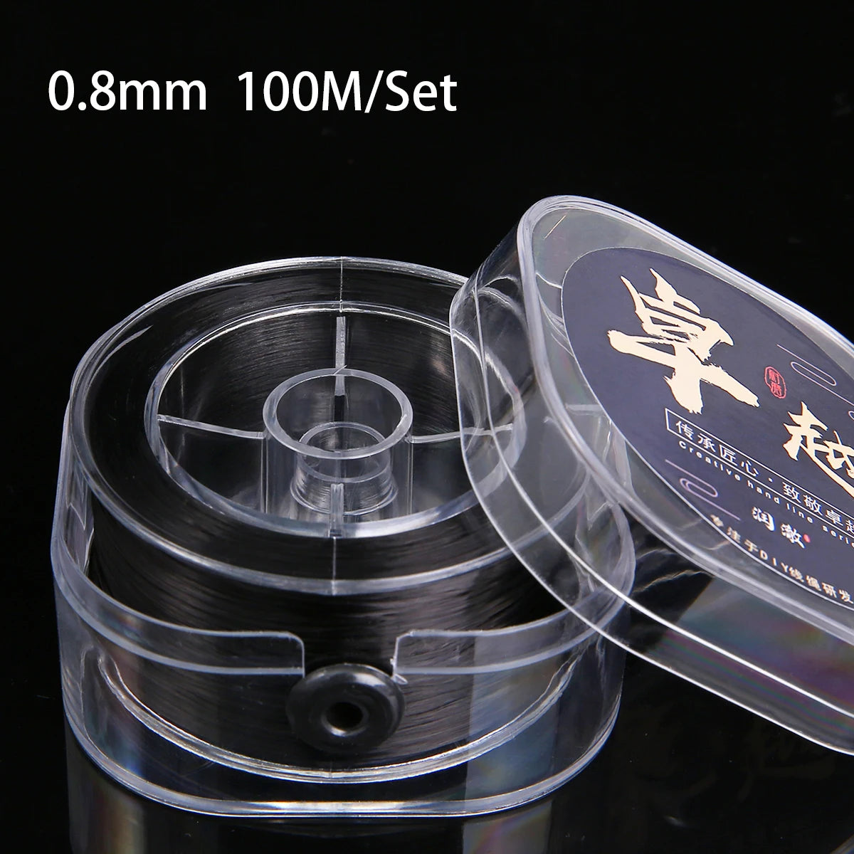 100M Elastic Beading Cord – 0.8mm Stretch String for Jewelry DIY