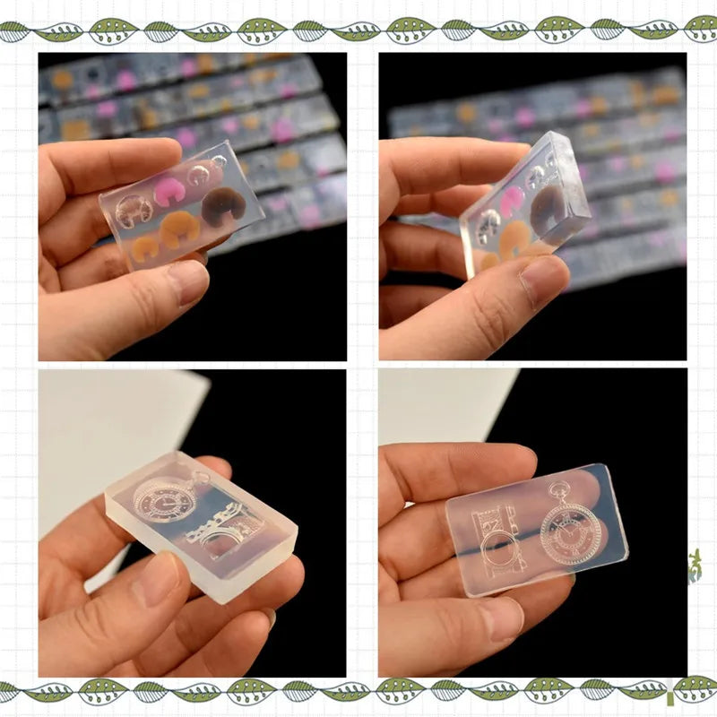 SNASAN Mini Silicone Mold – DIY Resin & Craft Tool