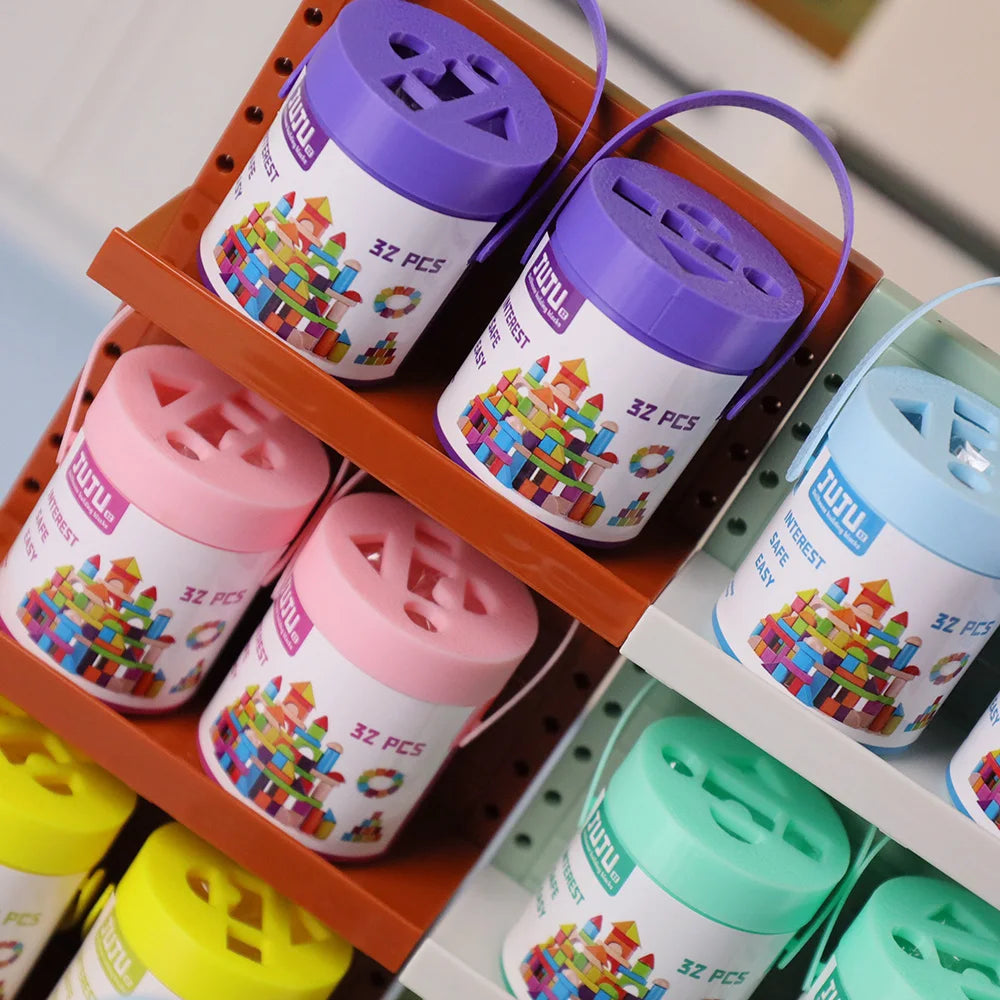 1/12 Mini Drum & Puzzle Set – Dollhouse Accessories for BJD/OB11