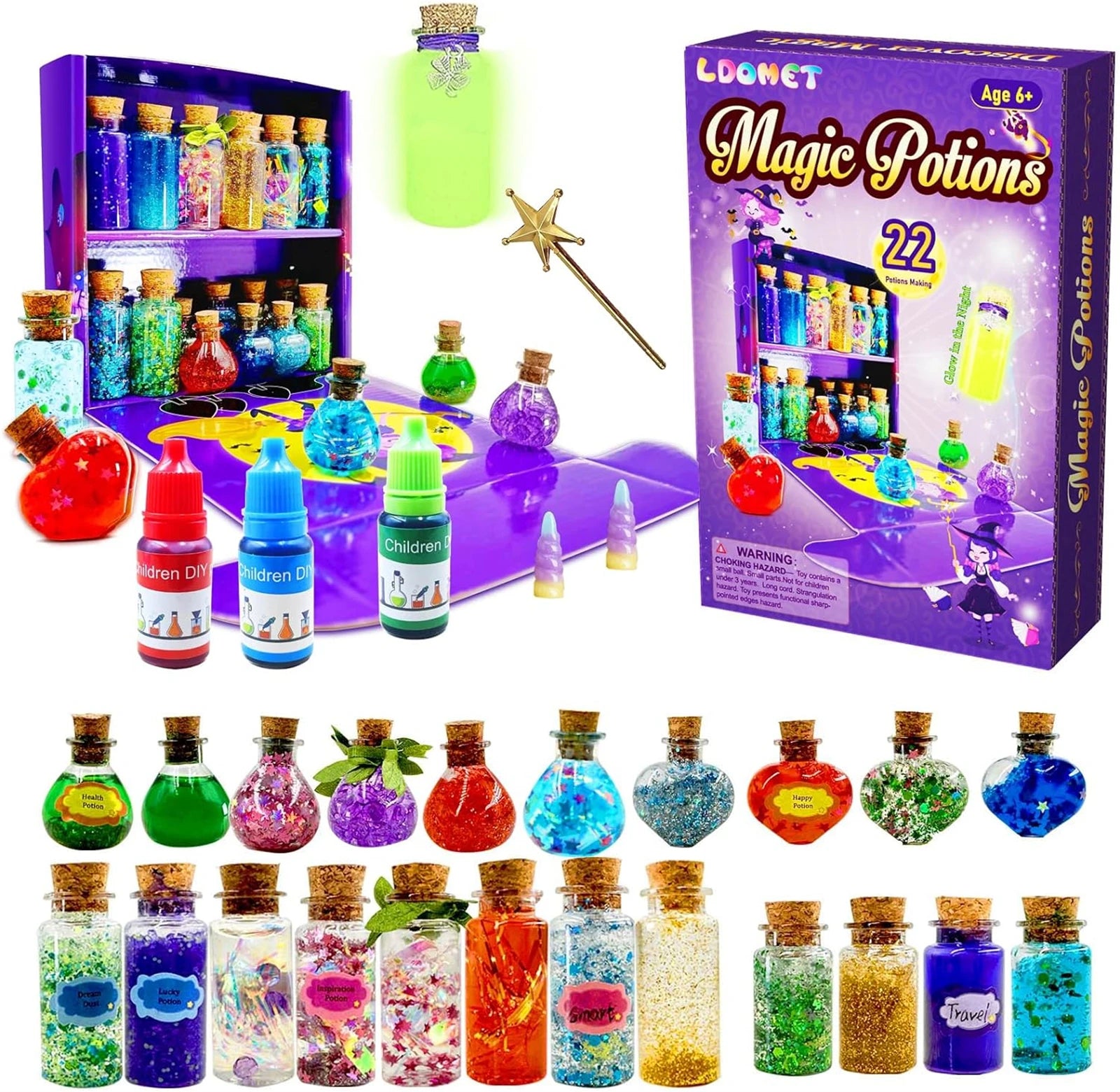 DIY Fairy Potion Kit – Magical Color-Changing Science Craft for Kids