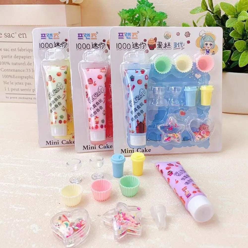 DIY Ice Cream Craft Set – Simulation Gel Toy for Kids