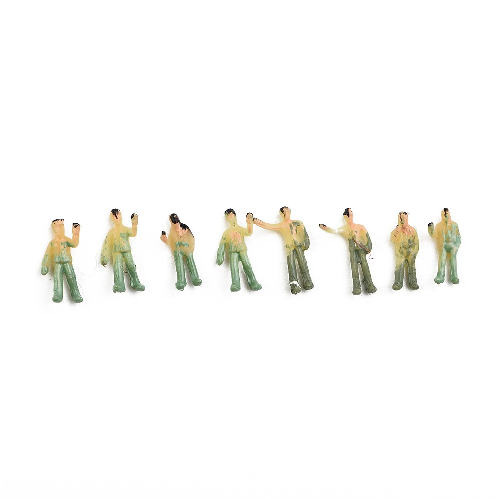 100pcs 1:200 Scale People Figures – DIY Model Building Characters