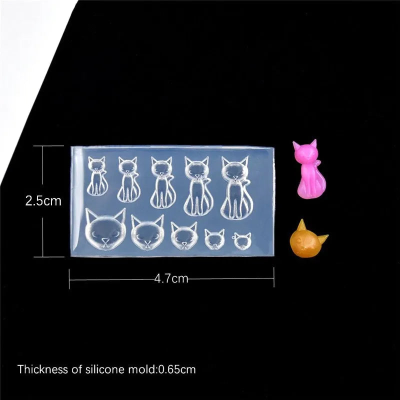 SNASAN Mini Silicone Mold – DIY Resin & Craft Tool
