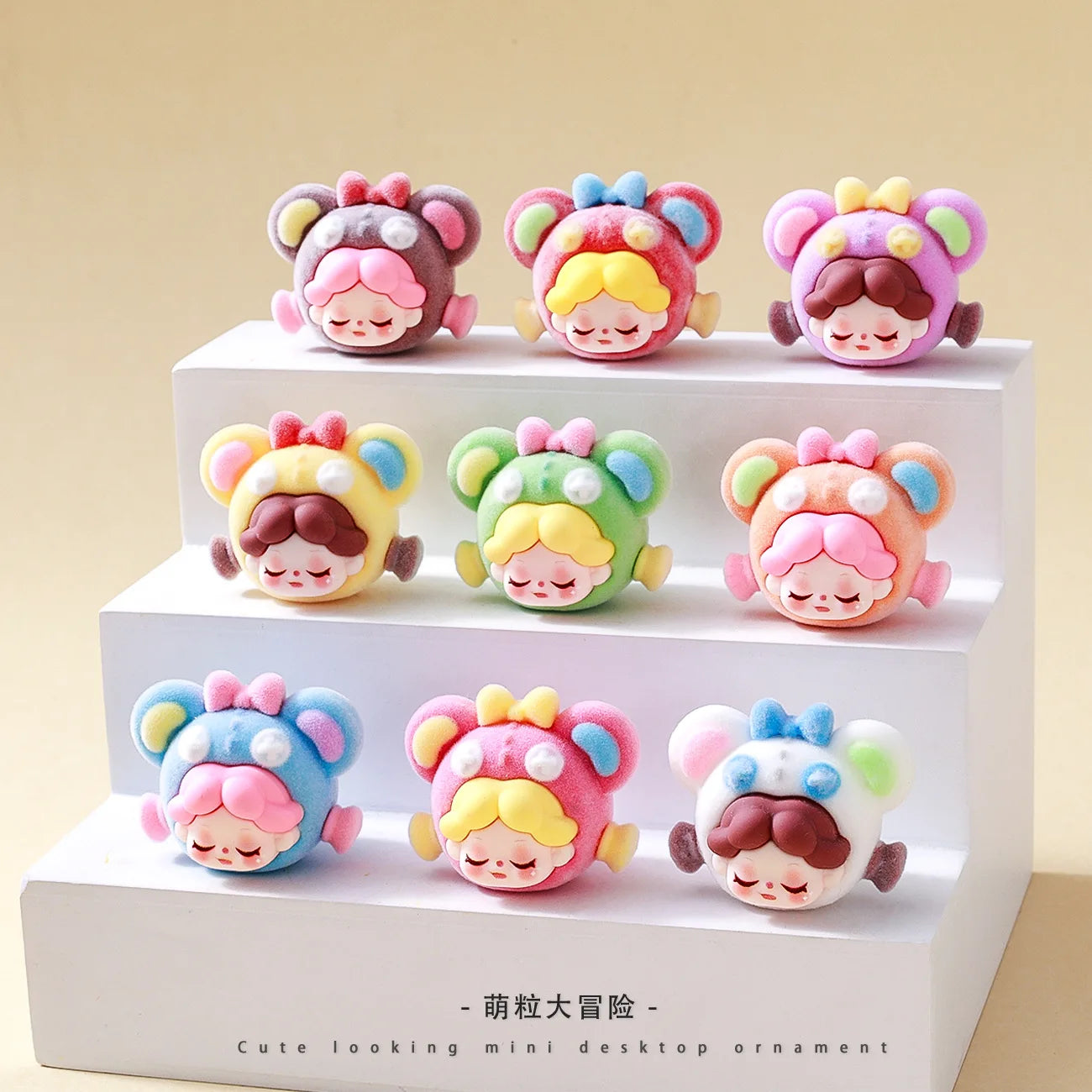 9pcs Cartoon Mini Dolls – Cute Pendant Figures & Accessoriesments and toys