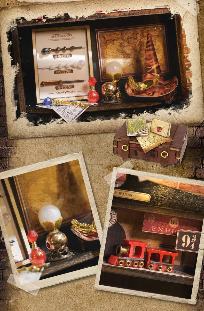 Magic Shop DIY Miniature Wooden Dollhouse Kit
