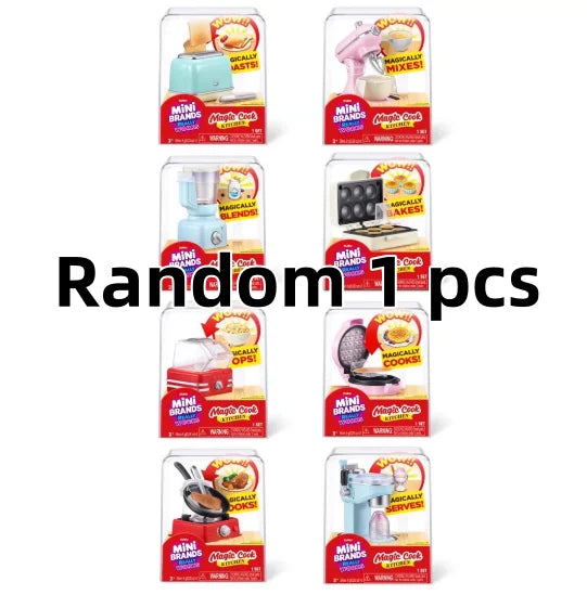 ZURU Mini Brands Magic Cook Kitchen Series Blind Box Toy Set