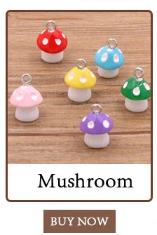 10pcs Glitter Star Lollipop Resin Charms