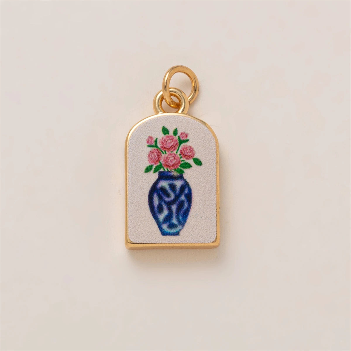 Butterfly & Flower DIY Pendants – Gold-Plated Charms
