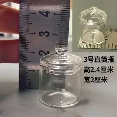 1:12 Mini Dollhouse Cookies in Glass Jar